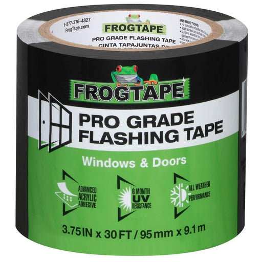 105723  FROG FLASHING TAPE BLK 375INX30FT
