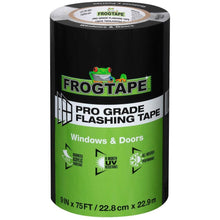 105726  FROG FLASHING TAPE BLACK 9IN X 75FT