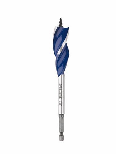 IRWIN Speedbor Tri Flute Wood Drill Bit 7/8" X 6"(