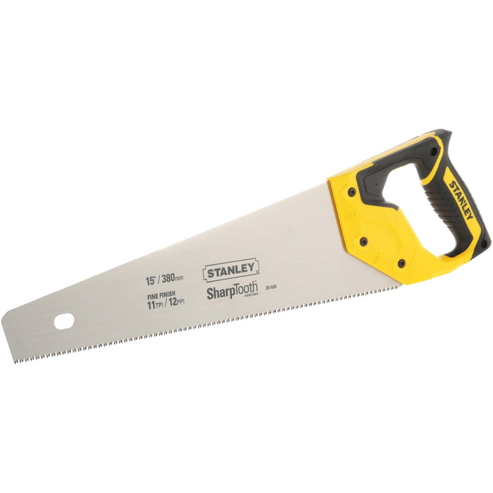 STANLEY 15 in Finish Cut SHARPTOOTH Saw