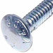1/2-13 x 12 Carriage Bolts - Galvanized  Box/25