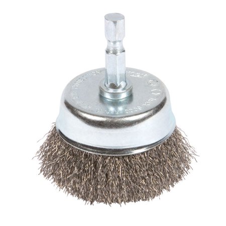 72731  BRUSH CUP CRIMPD WIRE 3X012IN