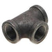 3/8"x3/8"x3/8" Black Mall Class150 Tee