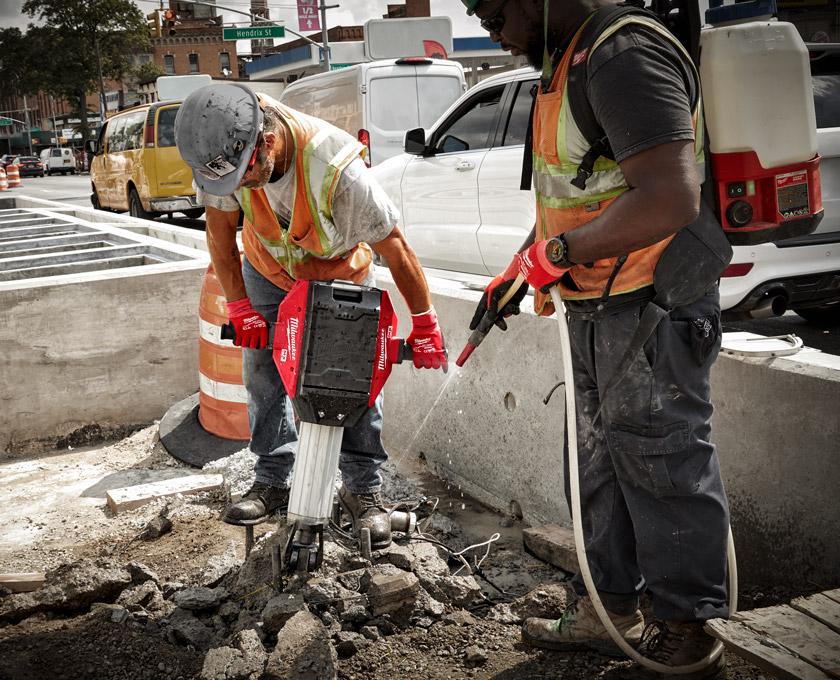 Rent a Jackhammer, BATTERY, 60 Lb., Stand-Up Type (1)