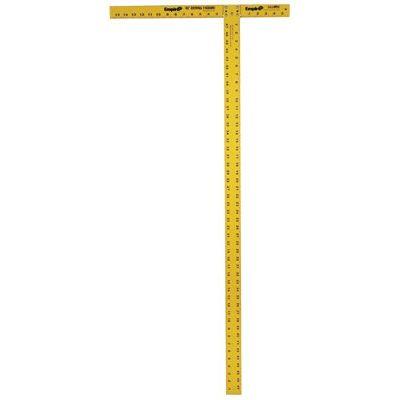 53-7/8 in. Anodized Aluminum Drywall T-Square w/ 1 in. Graduation