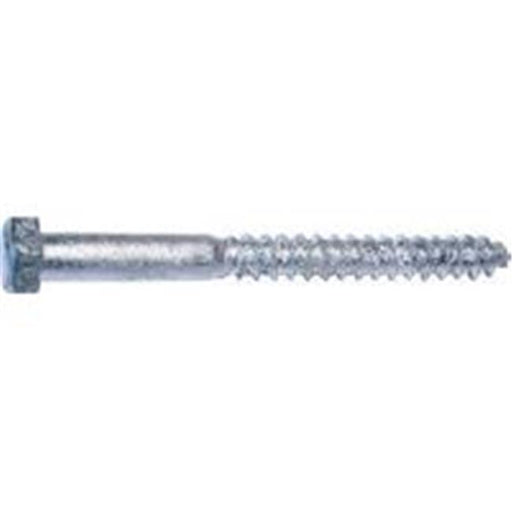 3/8 x 4-1/2 Hex Lag Screws - Galvanized  Box/50