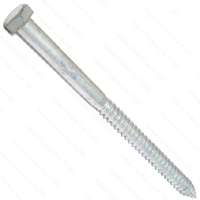 1/2 x 8 Hex Lag Screws - Galvanized  Box/25