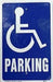 HW-13 Handicap Park Aluminum Sign