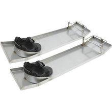 Stainless Steel Knee Board with Knee Pads - Pair