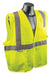 SV22-2 Economy Type R Class 2 Mesh Safety Vest with Two-Tone Trim - Green - Size XL
