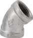 ELBOW 45 DEGREE GALV 1/2 FPT