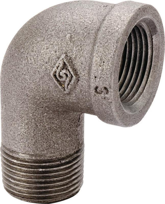1/4 BLACK 90 DEGREE STREET ELBOW