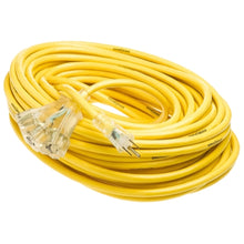 2820 - EXTCORD- 12/3 SJTW 100' YELLOW LE TRI YJ