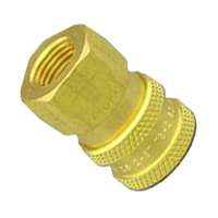 AW-0017-0001 1/4 QUICK CONNECT SOCKET BRASS
