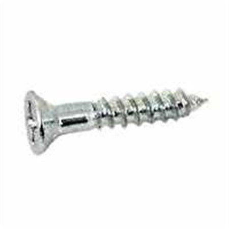 6x 1" #3 phillips screws zinc