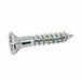 6x 1" #3 phillips screws zinc