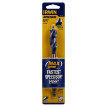 IRWIN Speedbor Tri Flute Wood Drill Bit 5/8" X 6"(