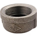 18-3/4B   CAP BLACK MALLEABLE 3/4