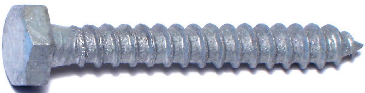 Galvanized 1/4 x 2 Hex Lag Screws 100/box DEAD STO
