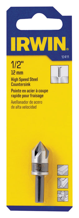 IRWIN 1/2" High Speed Steel Countersink Bit