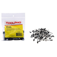 TP05080  ALUMINUM PULL RIVET BLK 1/8IN