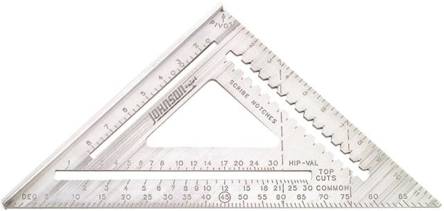 RAS-120  12" Aluminum Rafter Angle Square