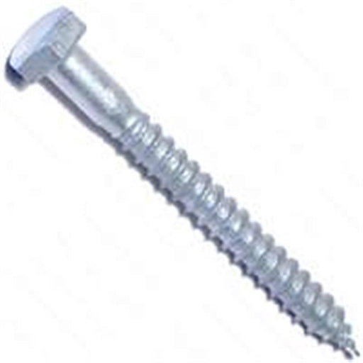 Galvanized 1/4 x 2-1/2 Hex Lag Screws 100/box