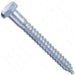 Galvanized 1/4 x 2-1/2 Hex Lag Screws 100/box