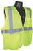 SV2Z Economy Type R Class 2 Mesh Safety Vest with Zipper - Green - Size L