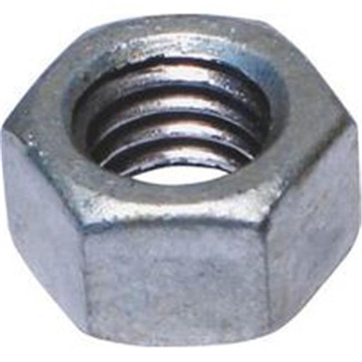 3/3 x 16 Galvanized Hex Nuts  Box/100