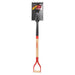 Roofing Tool with Shingle Remover and Fulcrum, Wood Handle and Steel D-Grip