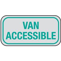 HW-54   SIGN VAN ACCESSIBLE REFLECTIVE