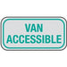 HW-54   SIGN VAN ACCESSIBLE REFLECTIVE