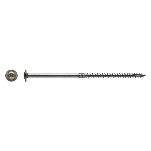 15 x 6" 316 Stainless T-30 Lag Screw 25/Bkt