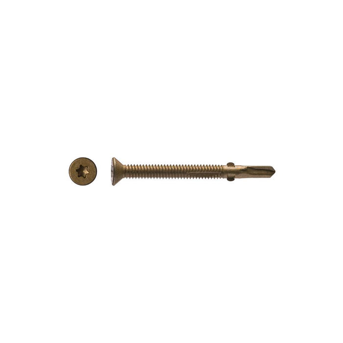 14 X 2-3/4'' Wood-Steel Self Drilling Screw, 5lb (183pcs) T30