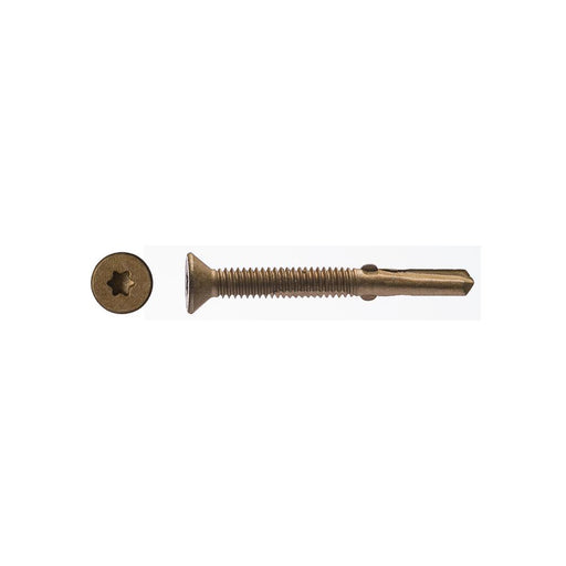 12 X 2-1/2'' Wood-Steel Self Drilling Screw, 5lb (267pcs) T25