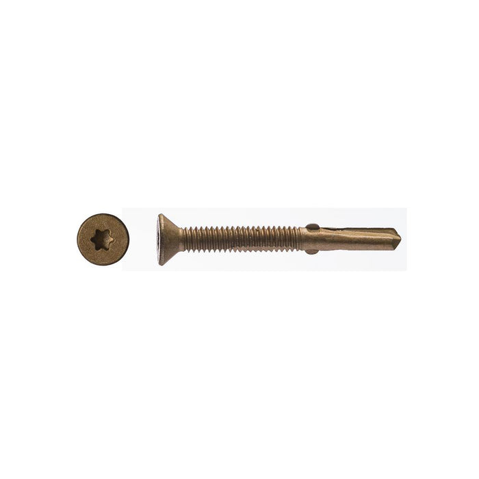 12 X 2'' Wood-Steel Self Drilling Screw, 1lb (68pcs) T25
