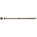 10 x 6" Gold T-25 Flat Head Screw 33/ct 1# Bucket