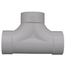 41644 PVC S&D 2 Way  Cleanout 4"