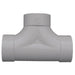 41644 PVC S&D 2 Way  Cleanout 4"
