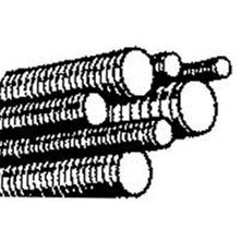 5/8"x3' Hot Dipped Galvanized Threaded Rod