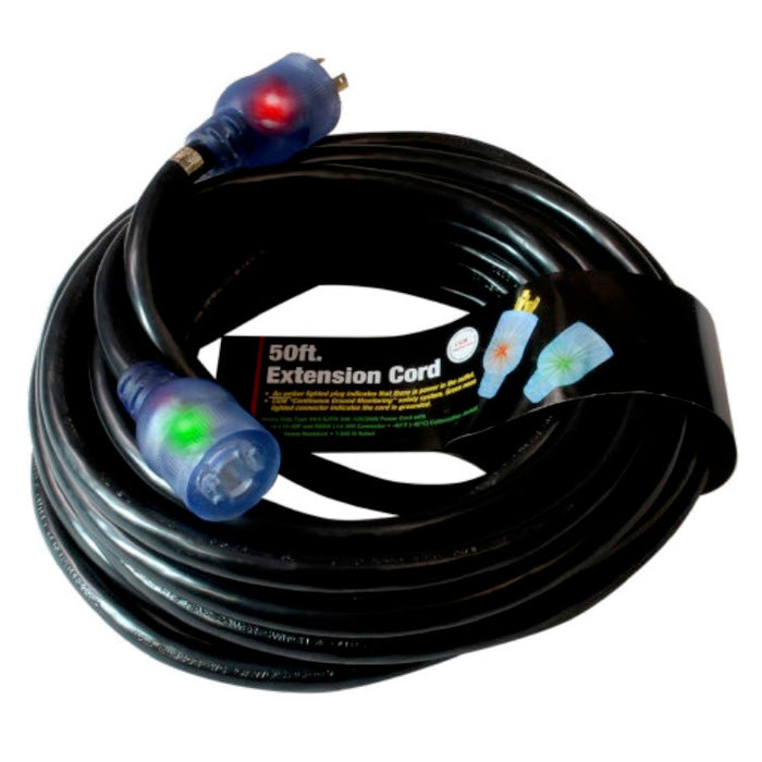 30A, 10/4, L14-30 Plugs, 50' Cord