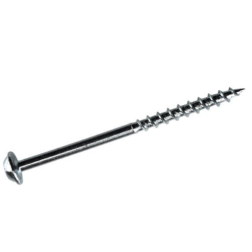 SML-C250-125    SCRW PKT NO8 WSH 2-1/2IN 125CT