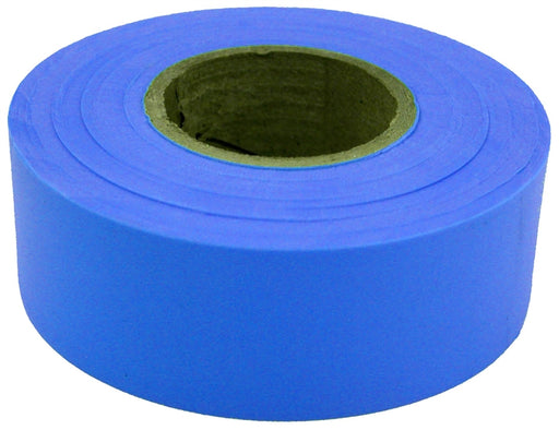 Flag Tape-300'x1-3/16"x2Mil Blue