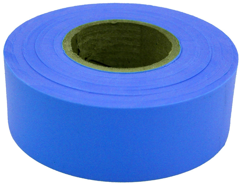 Flag Tape-300'x1-3/16"x2Mil Blue