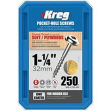 SML-C125-250 SCREW NO8 COARSE 1-1/4 250CT