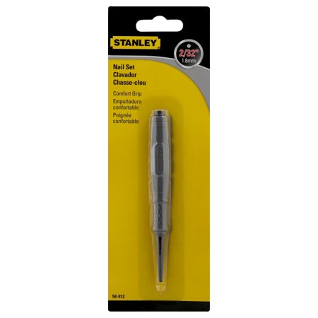 STANLEY 2/32 in Tip Cushion Grip Nail Set