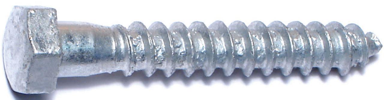 3/8 x 2-1/2 Hex Lag Screws - Galvanized  Box/50