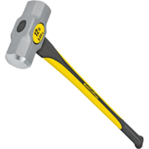 32906 12LB Sledge Hammer w/Fiberglass Handle