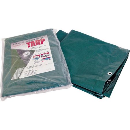 GREEN/SILVER TARP 12X16 Heavy Duty